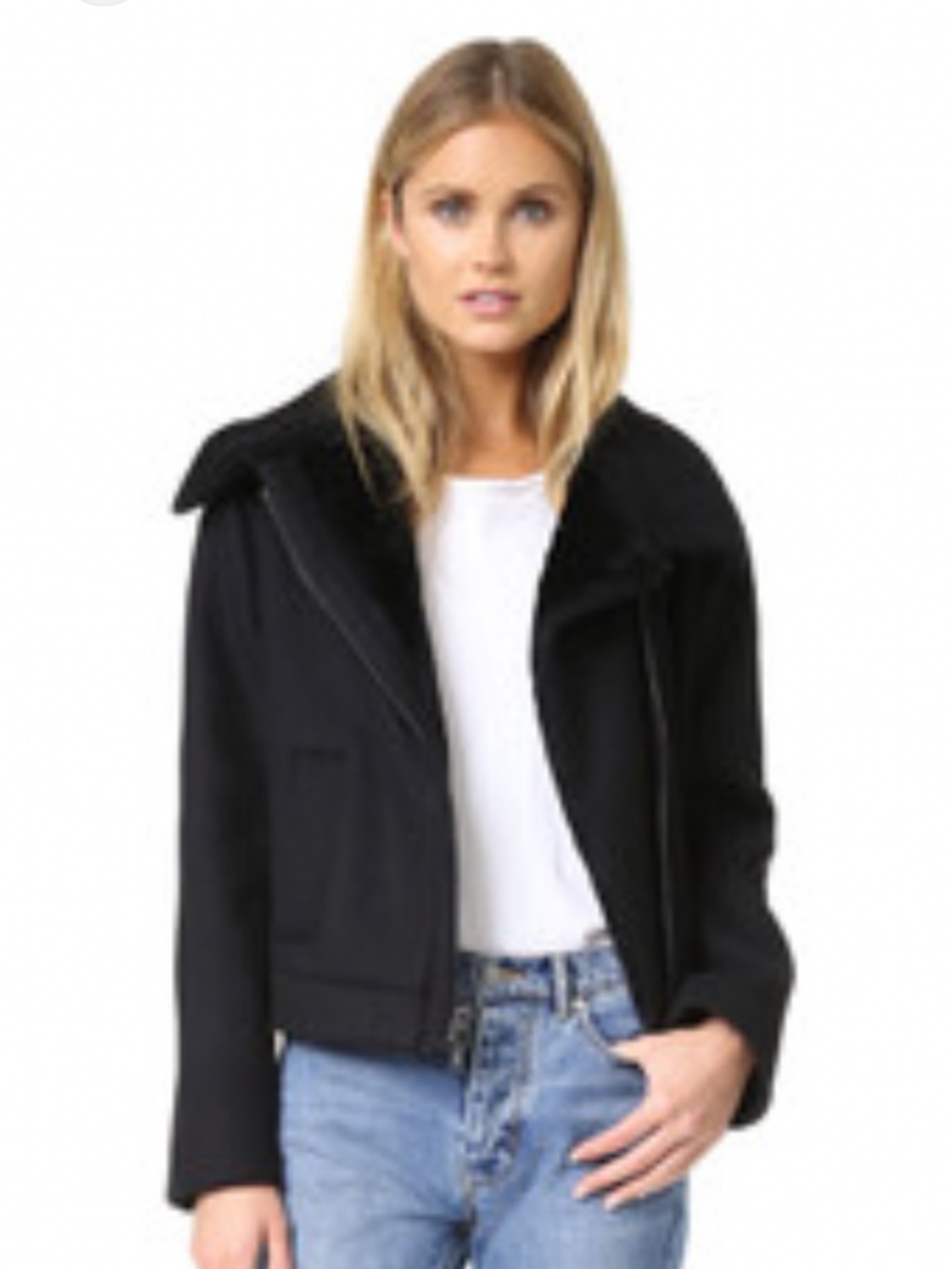 ❤️ GORGEOUS Spanish shearling moto jacket ❤️